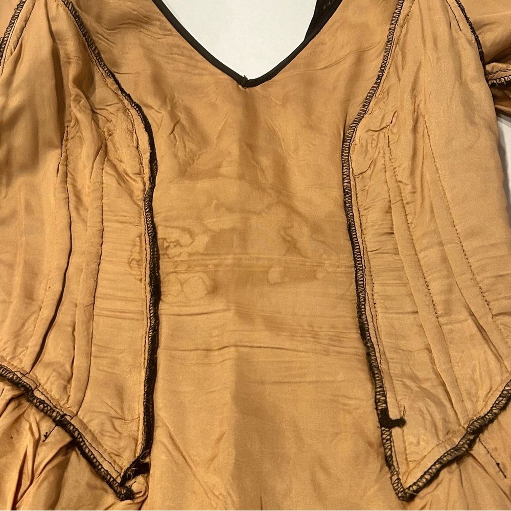 Carmen Marc Valvo Black/Nude Size 4 - Picture 15 of 16